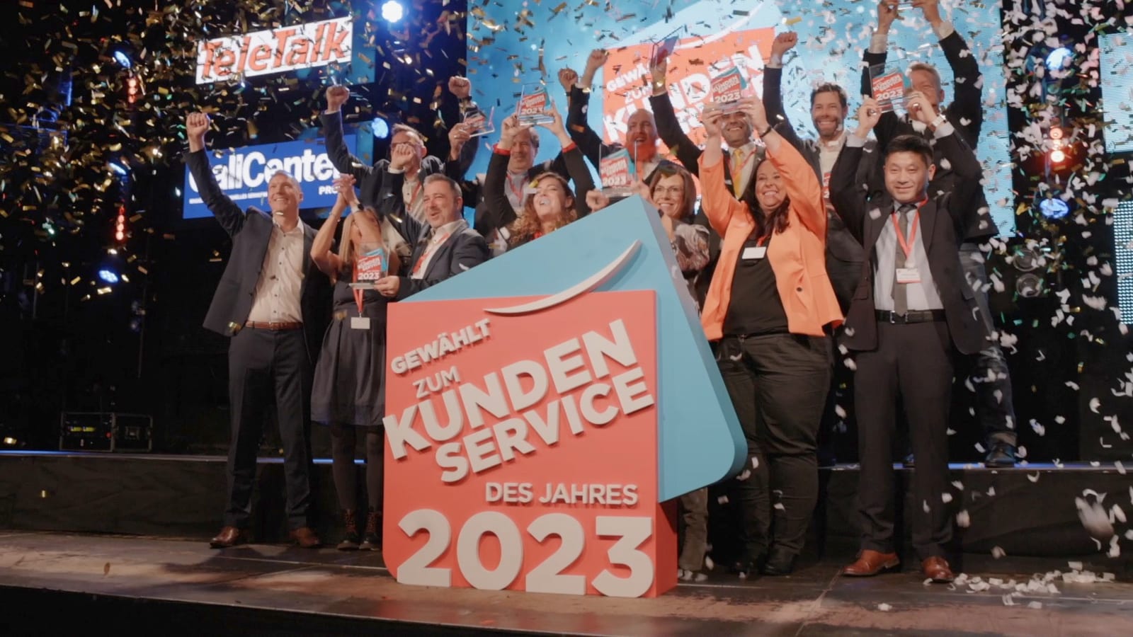 Gewählt zum Kundenservice des Jahres 2023